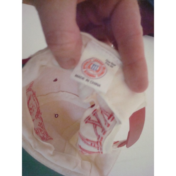 ARKANSAS RAZORBACKS  SCRIPT SNAPBACK 90S  DEADSTOCK  HAT CAP VINTAGE T4 - Picture 3 of 6